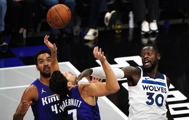 （体育）篮球——NBA杯：国王队不敌森林狼队-7.jpg