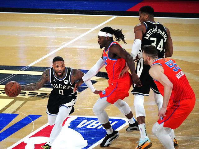 （体育）篮球——NBA杯赛：雄鹿夺冠-1.jpg