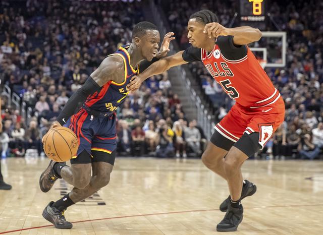 （体育）篮球——NBA常规赛：勇士胜公牛-1.jpg