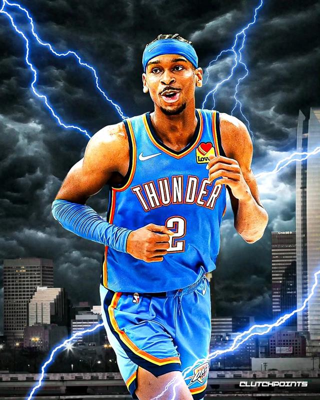 NBA常规赛，勇士战胜雷霆。亚历山大空砍52分！-1.jpg