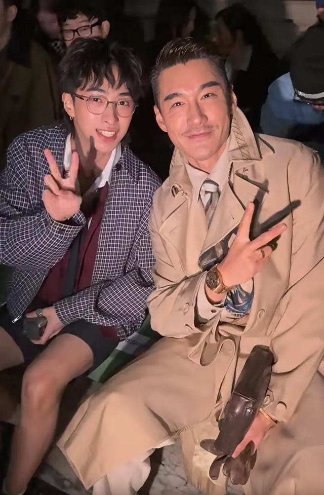 伦敦时装周明星生图：汤唯造型平平但气质好，54岁胡兵帅气显年轻-11.jpg